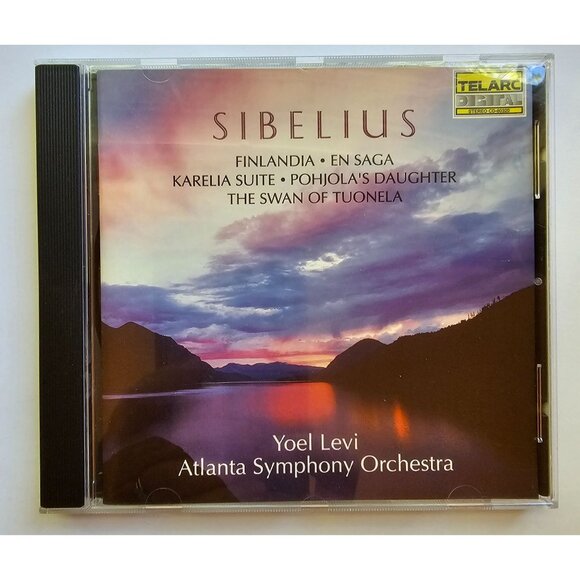 Sibelius Tone Poems & Incidental Music CD Yoel Levi Atlanta Symphony Orchestra T - Picture 2 of 4